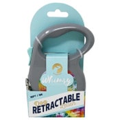 Wholesale - DOG RETRACTABLE LEASH 10FT RAINBOW GREY PLASTIC, UPC: 191205554433